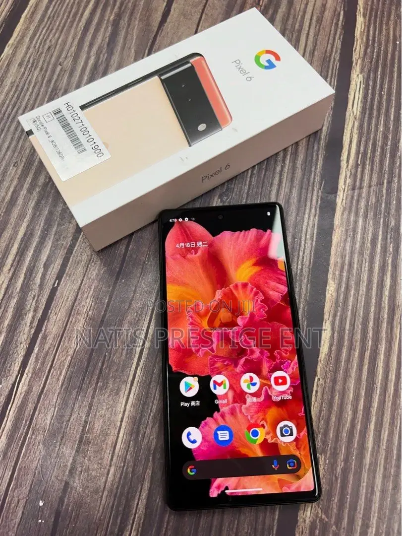 New Google Pixel 6 128 GB Black