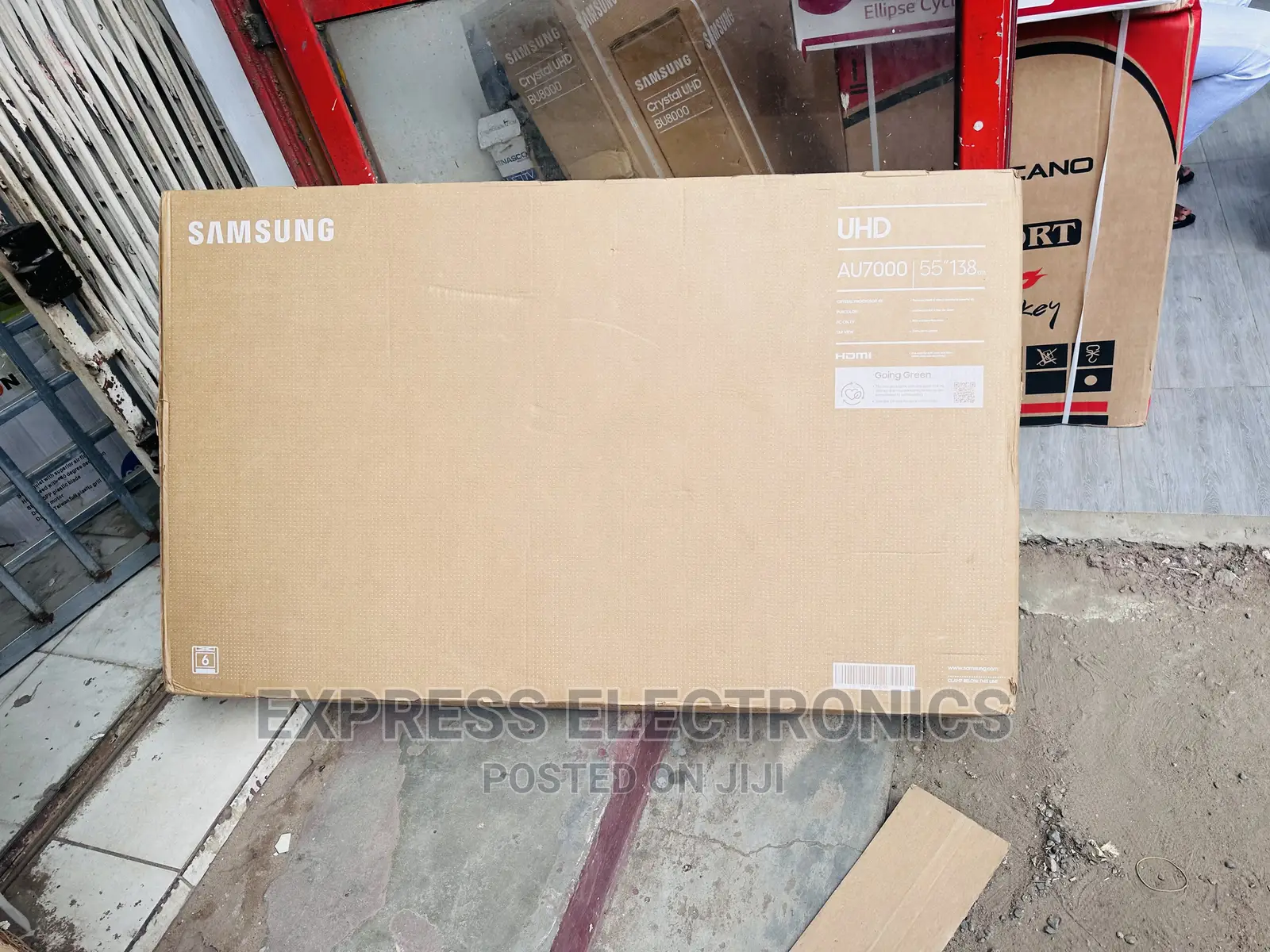 Crystal Processor Smart 55”Au7000 Samsung UHD TV