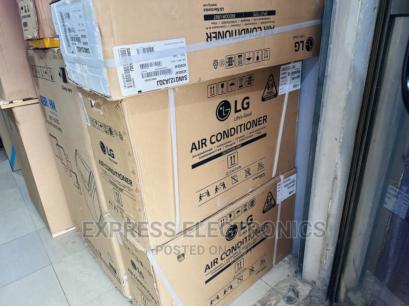 Spectacular Fresh Air LG Split R410 Gas 2.0hp S4-18tzcaa