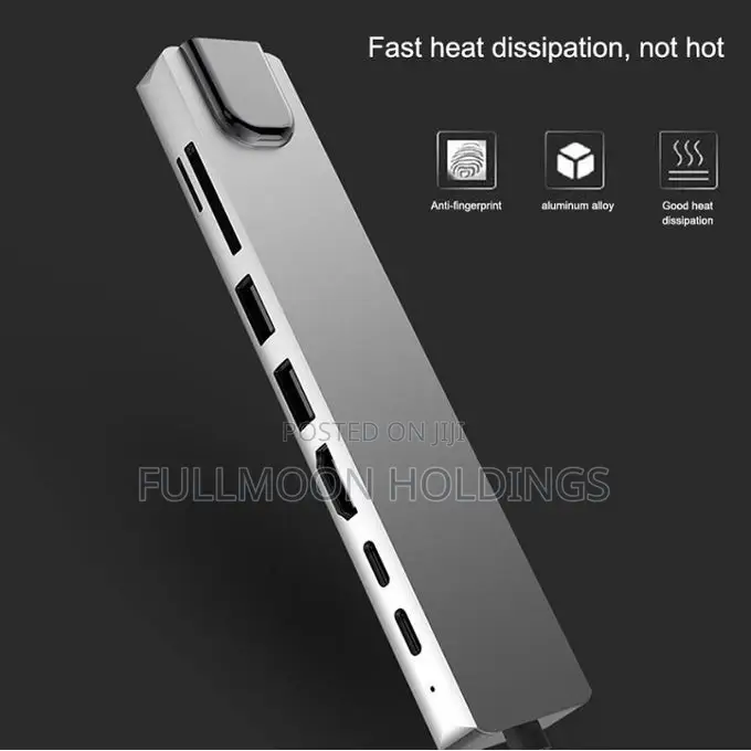 8 in 1 87W Type-C Docking Station HUB