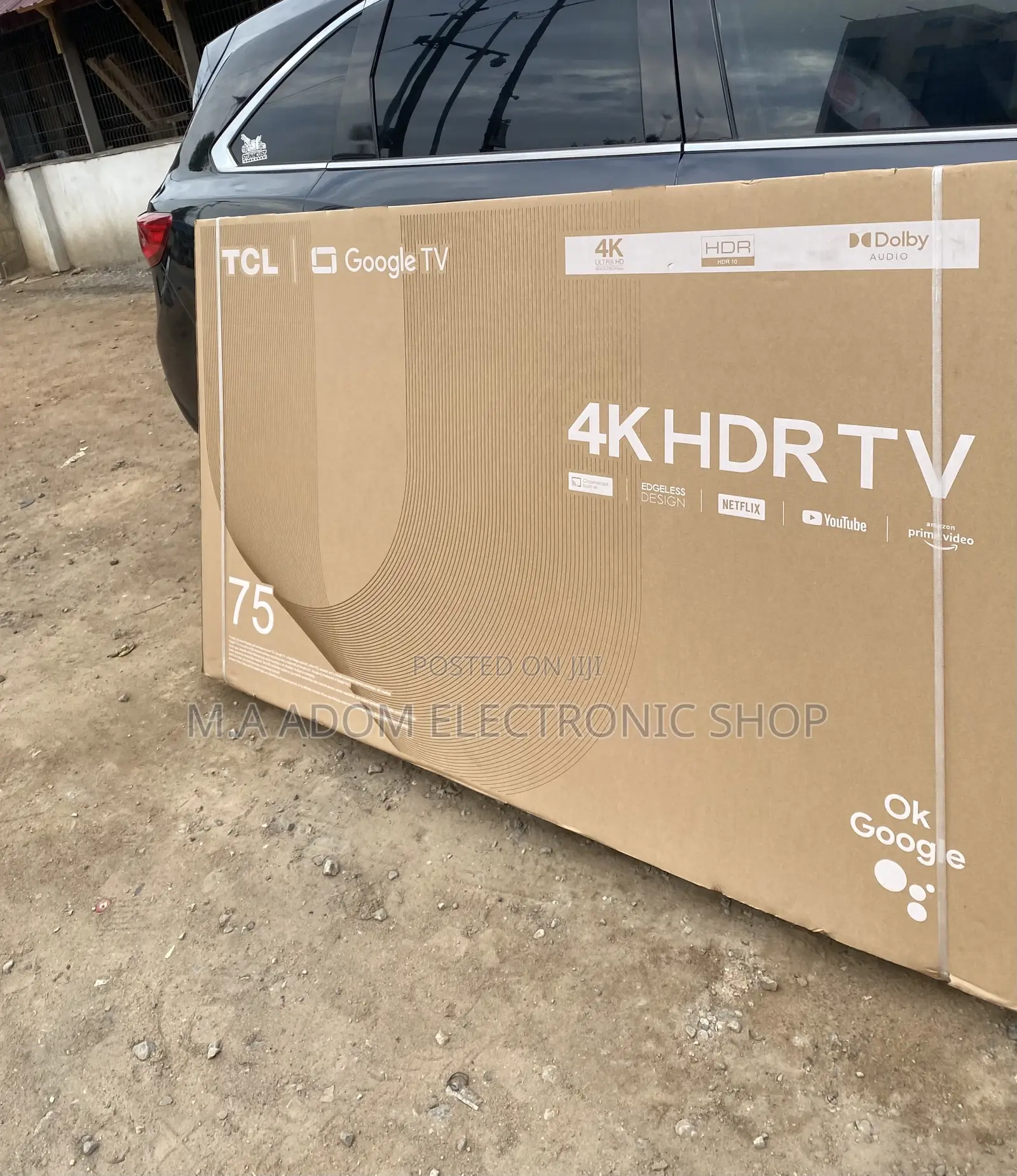 Brand New TCL 75P635 75 Inch HDR Google Smart Tv 