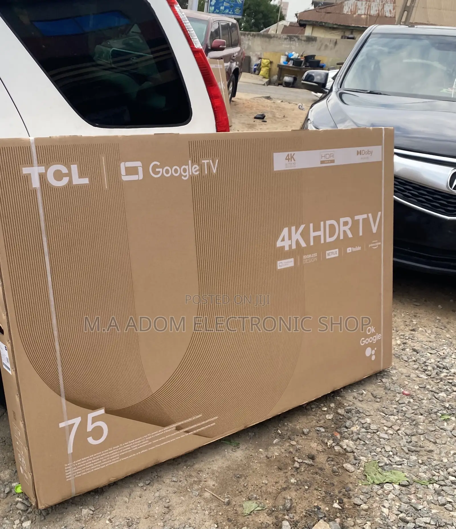 Brand New TCL 75P635 75 Inch HDR Google Smart Tv 