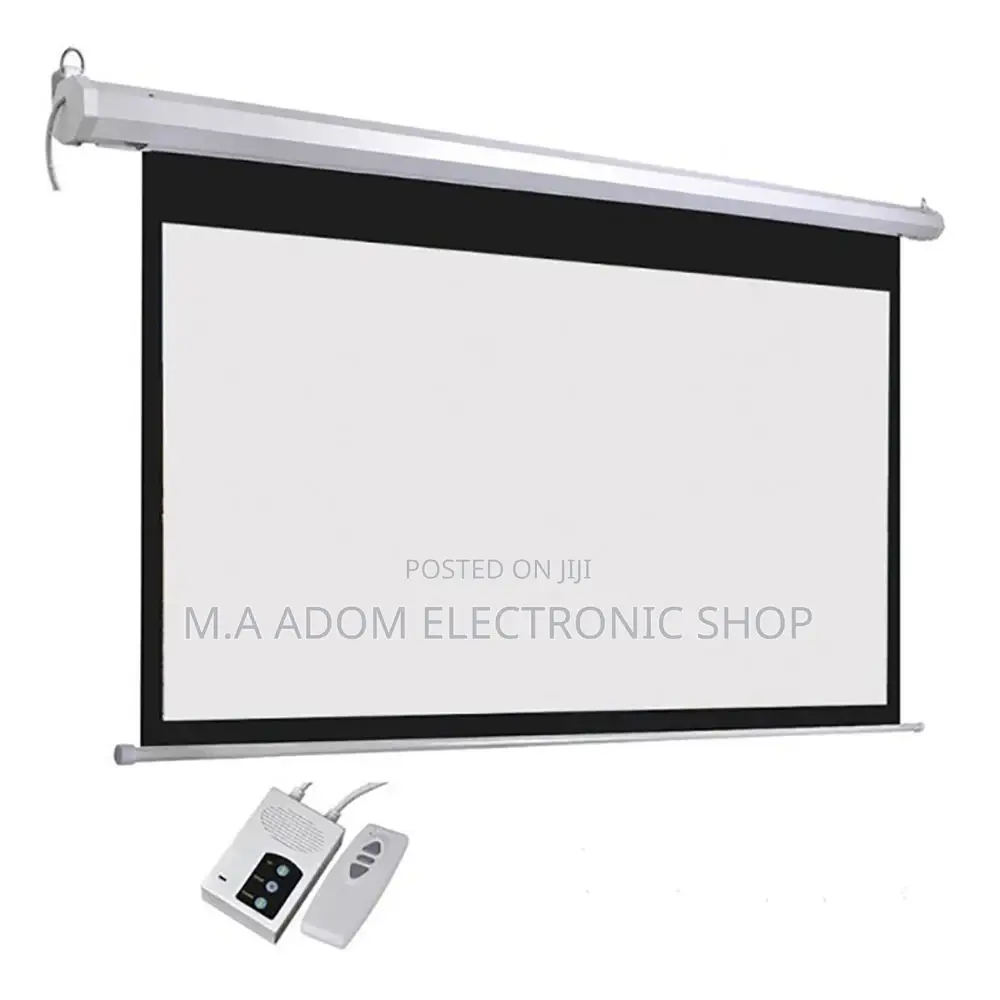 Brand New Projector Screen With Remote Control