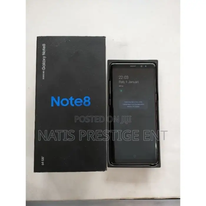 New Samsung Galaxy Note 8 64 GB Black