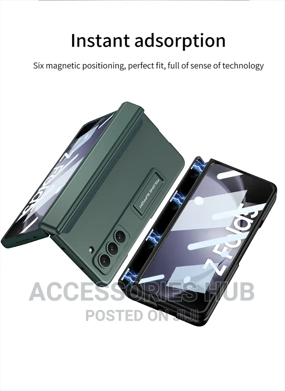 Z Fold 5 Cases With Screen Protector and Hinge Protection