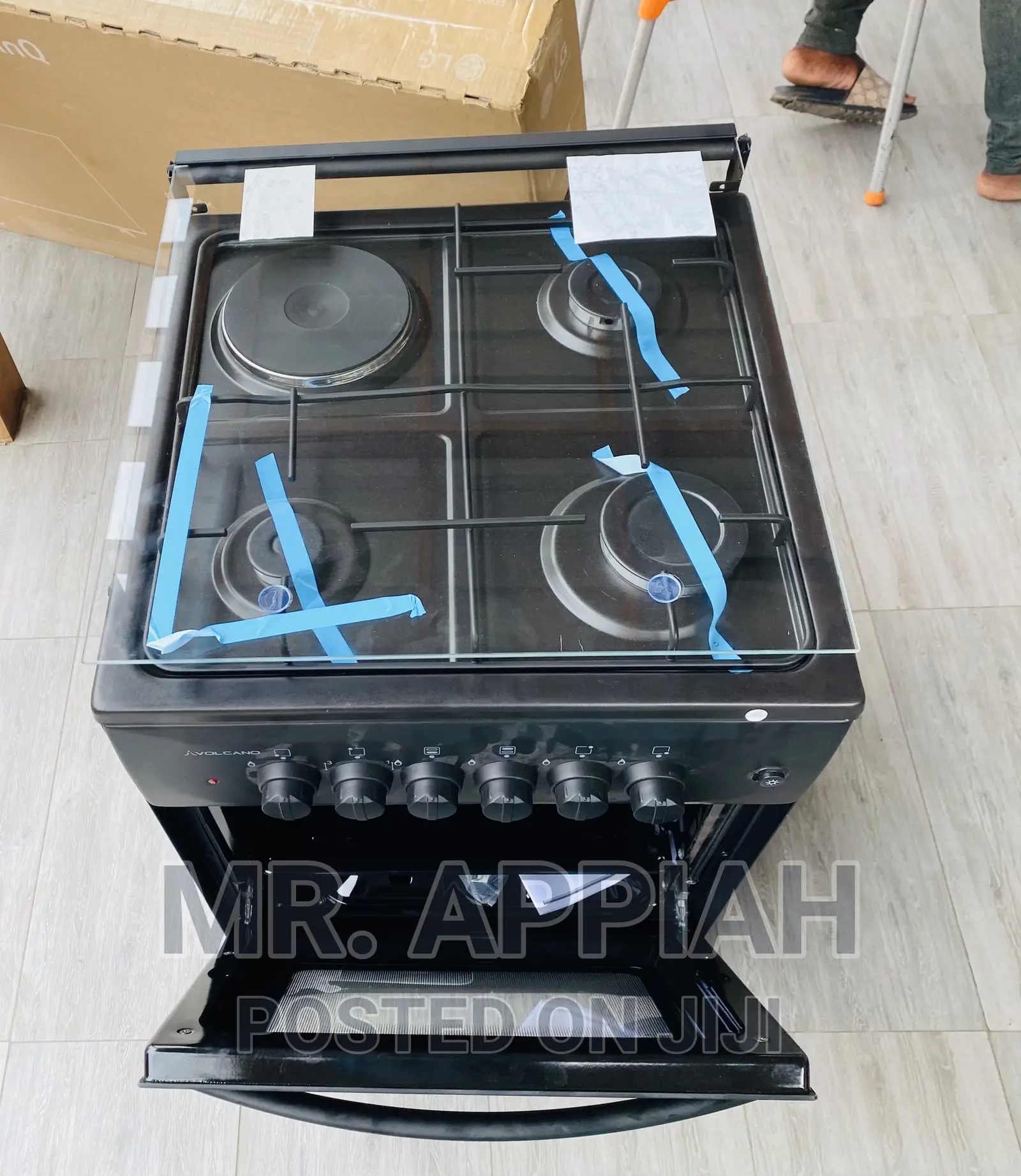 Unique Brand New 50x50 Volcano 3 Gas + 1 Electric 