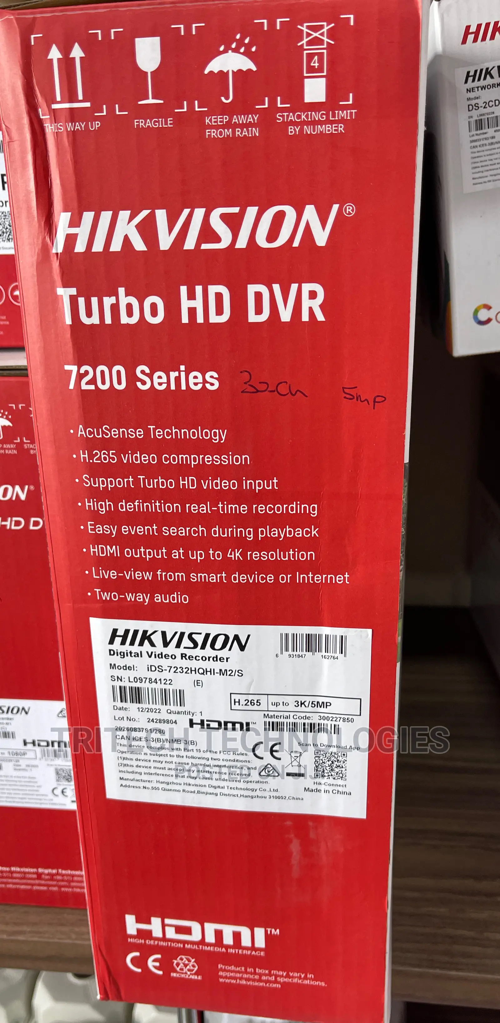 Hikvision 32ch DVR Ids-723hqhi-M2/S Up To