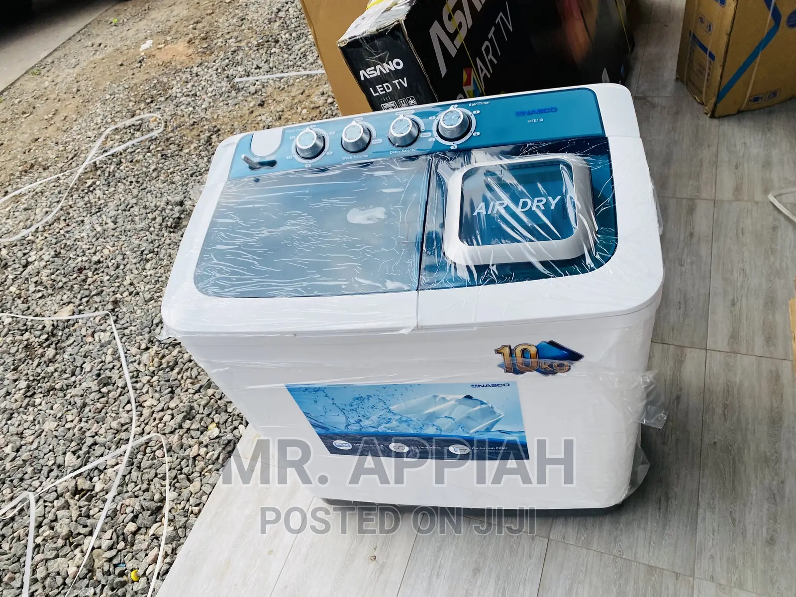 Brand  New Nasco Semi-Automatic Washing Machine,12kg 