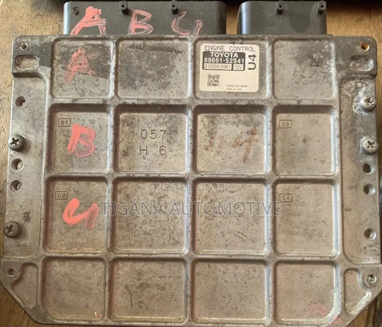 Toyota Vitz Control Board