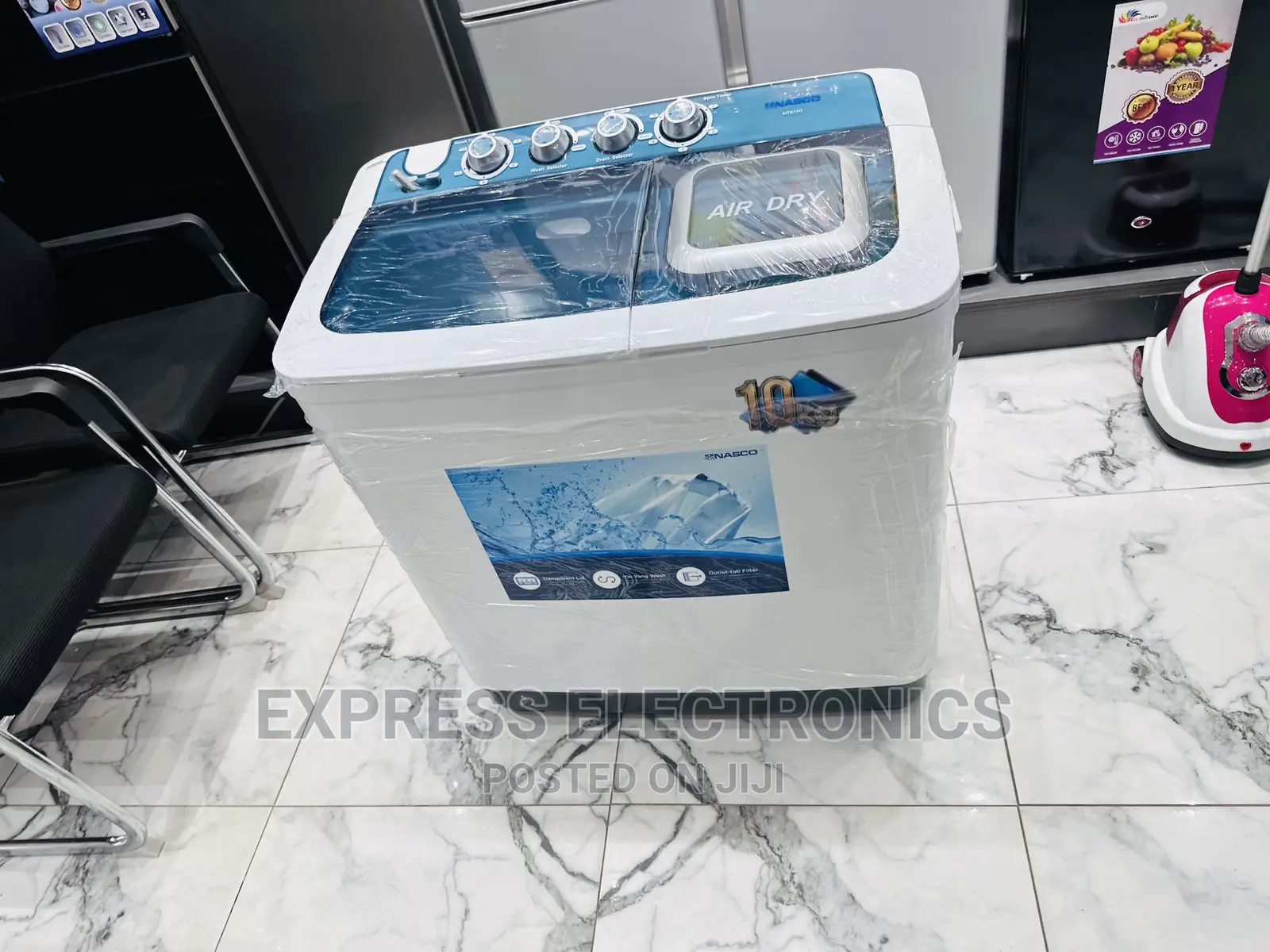 Anti Rust Body Sleek Nasco Topload Washing Machine 10kg