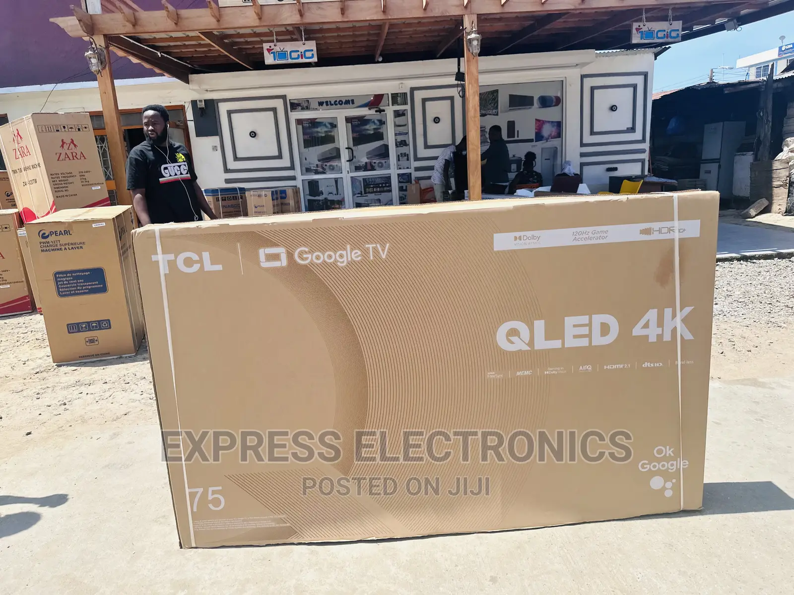 Call  and Purchase From Us QLED Smart 75”C645 Tv 