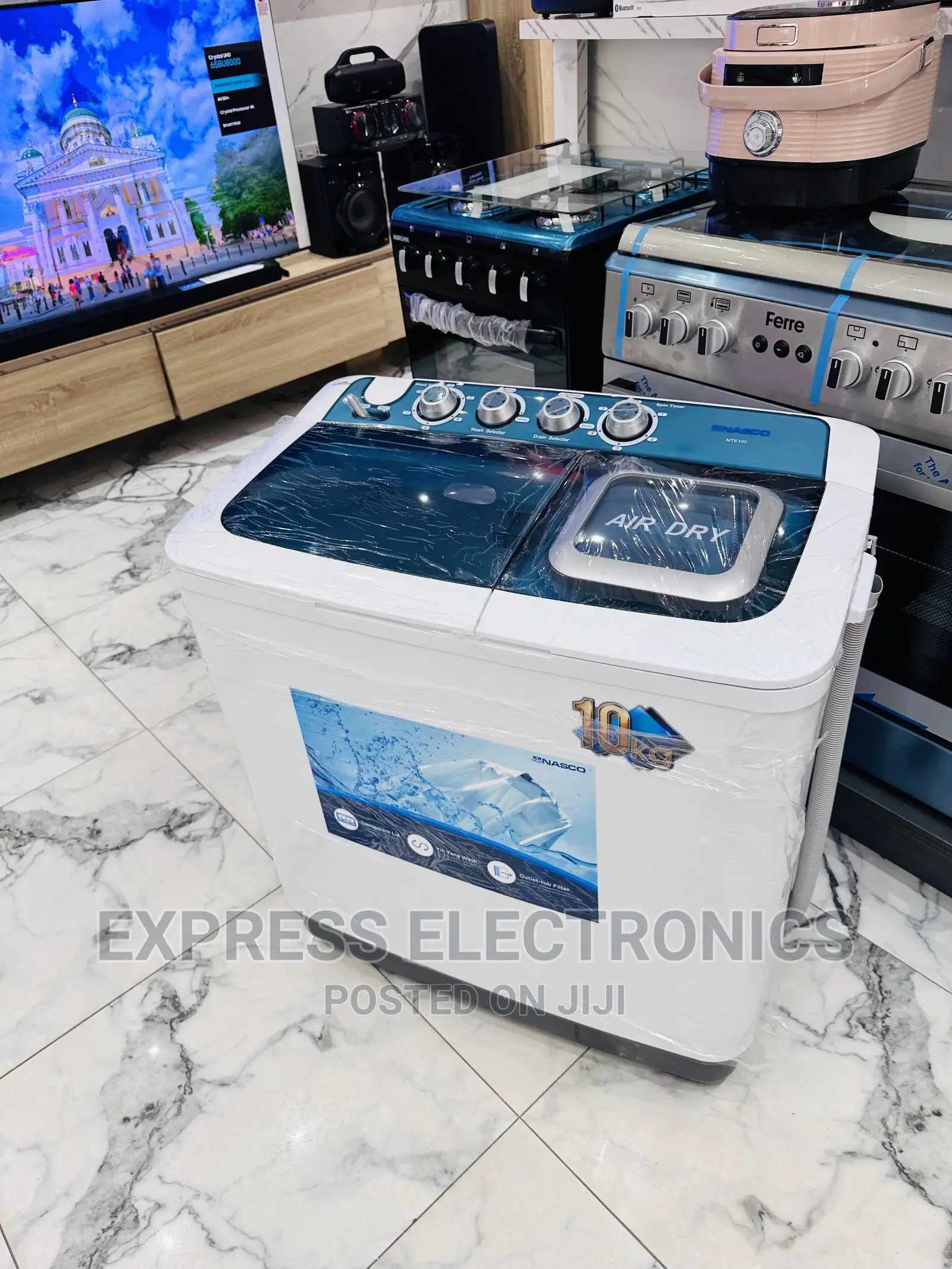 Wind Jet Dry Nasco Topload Twintub 11kg Washing Machine