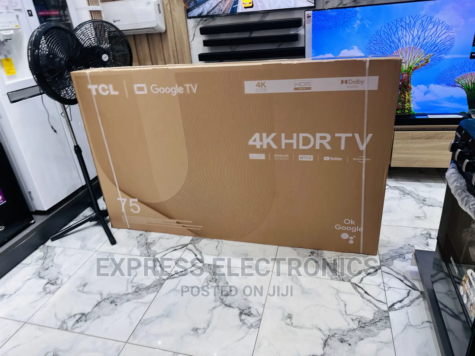 Highly Recommend TCL UHD Smart 75”P635 Tv 