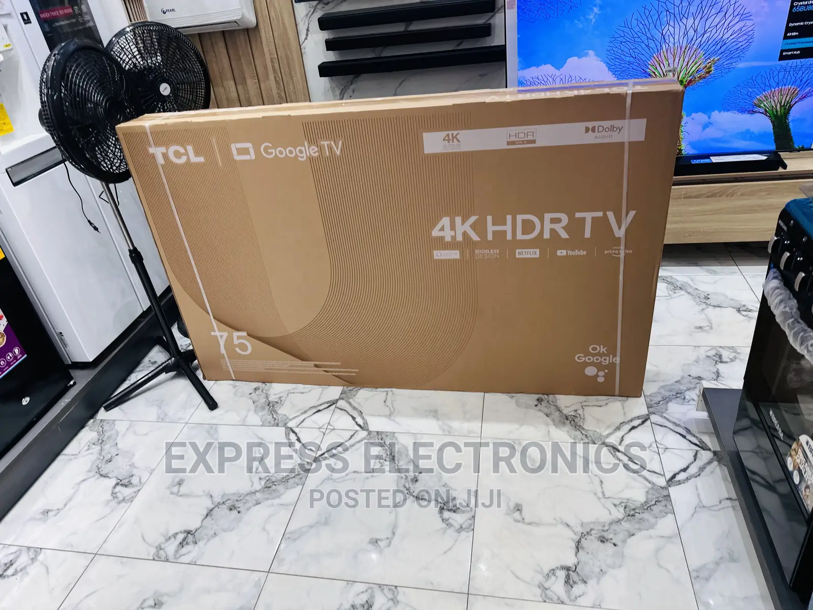 Quality Yet Affordable TCL UHD Smart 75”P635 Tv 