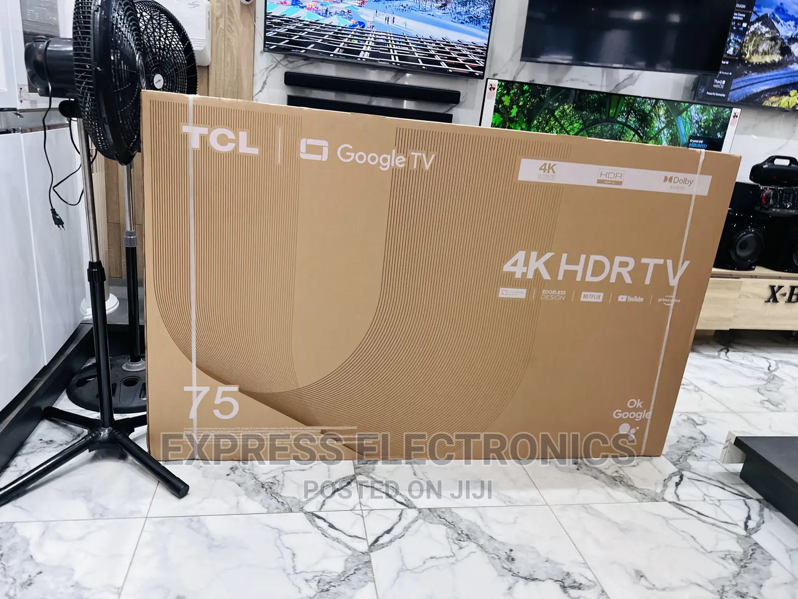 Grab Your Favorite TCL UHD Smart Android 75”P635 Tv