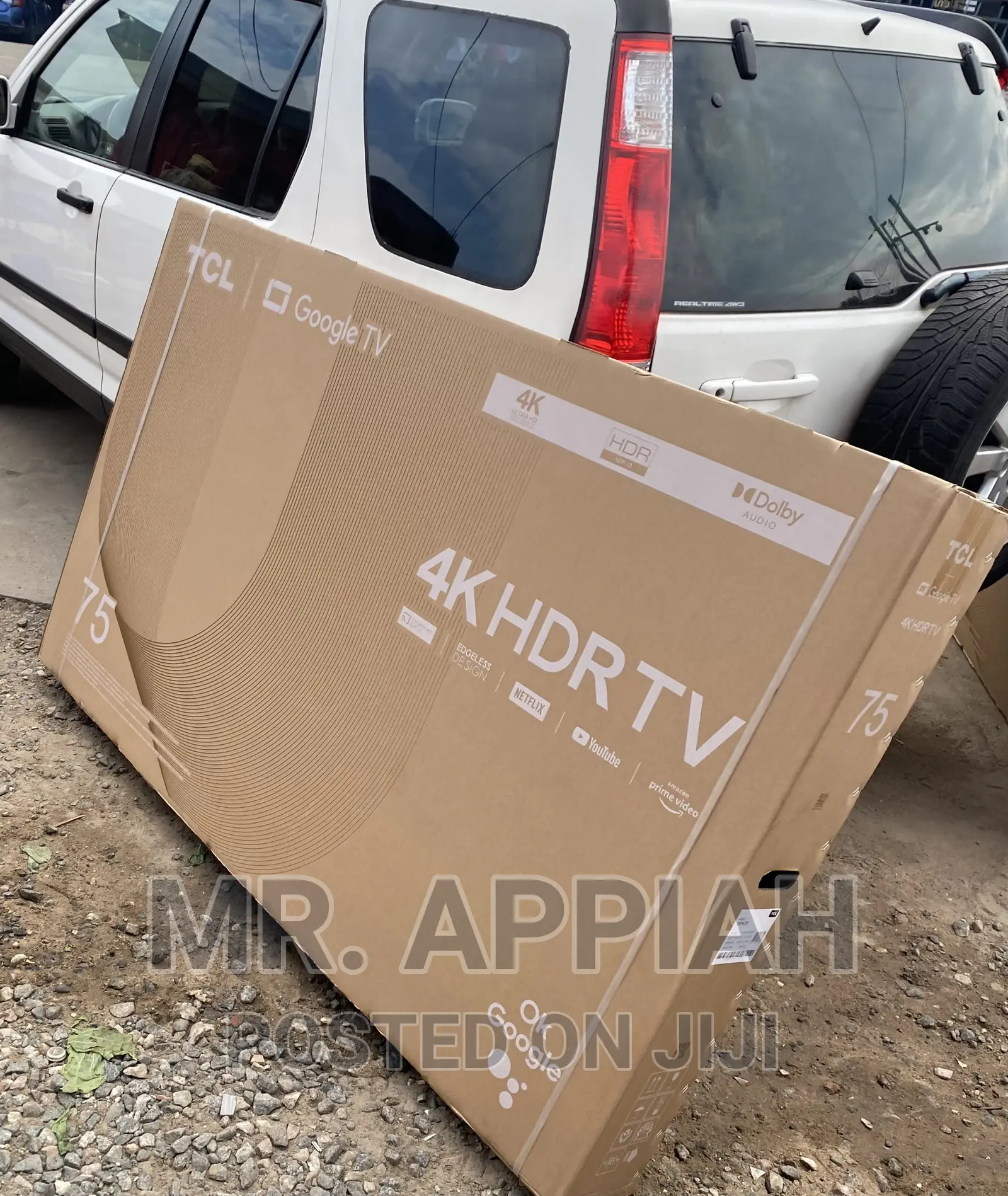 Edgeless Frame TCL 75P635 HDR Google Smart Tv(75 Inch) 
