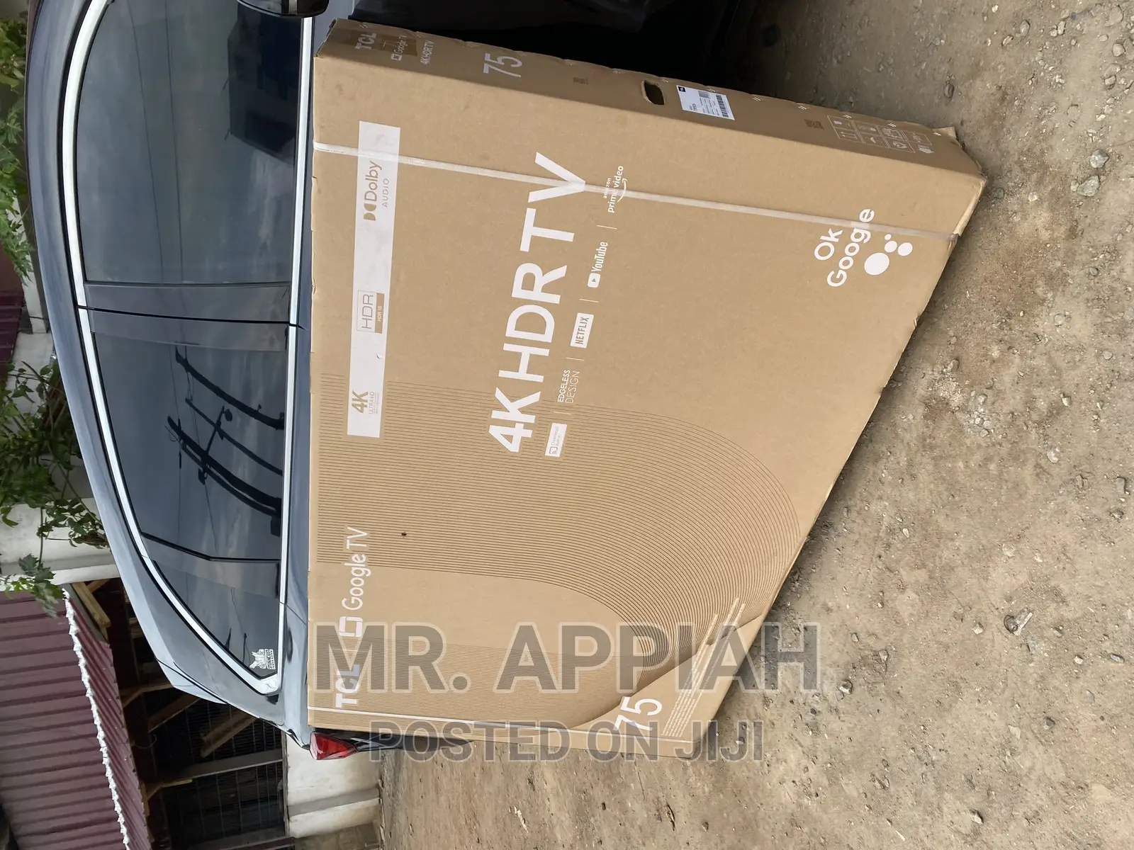 Edgeless Frame TCL 75P635 HDR Google Smart Tv(75 Inch) 