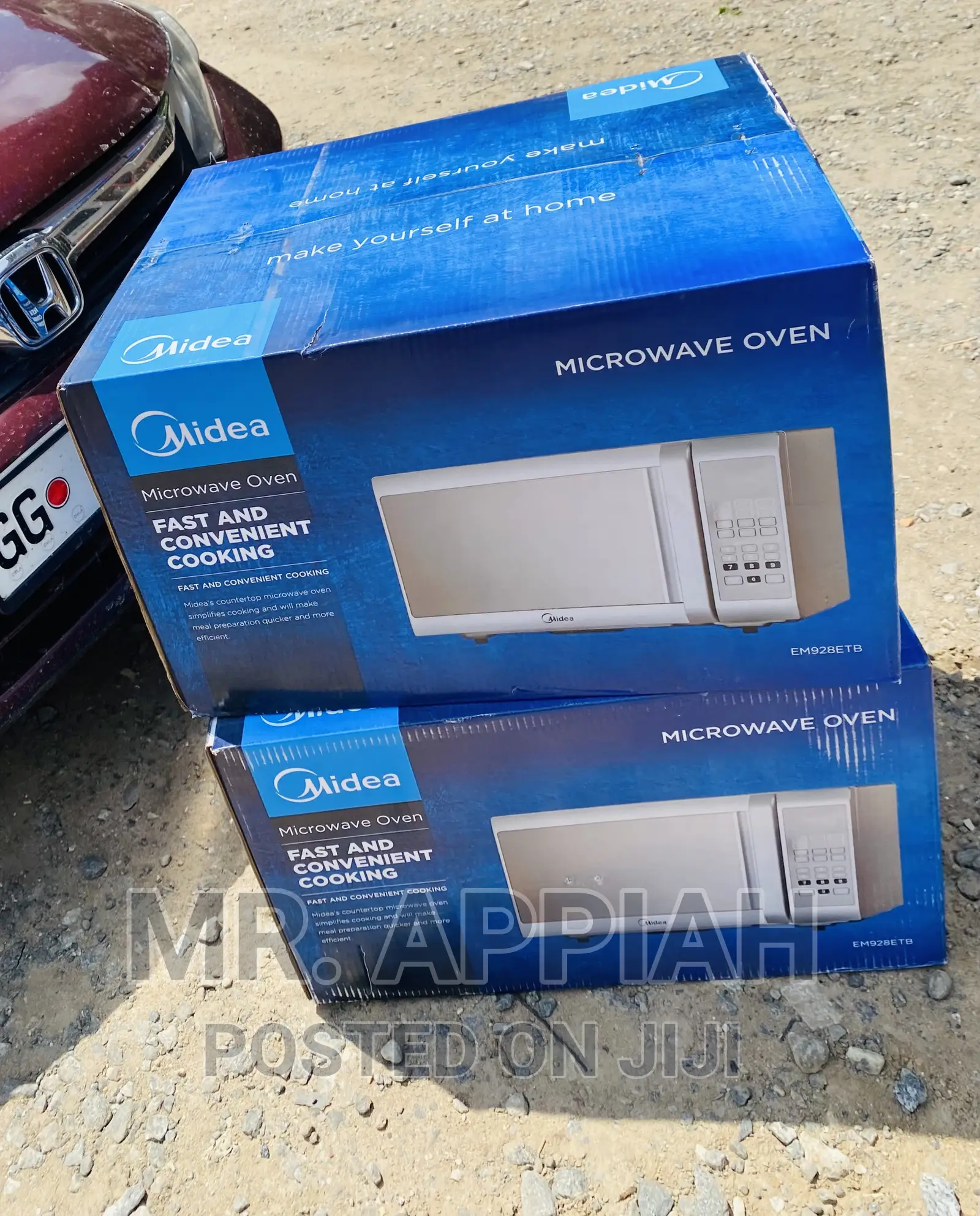 Free Standing Midea 28L Digital Microwave Oven,EM928ETB.