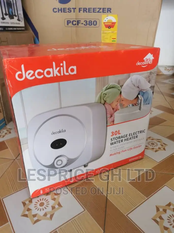 High Power!! Decakila 30L Storage Water Heater