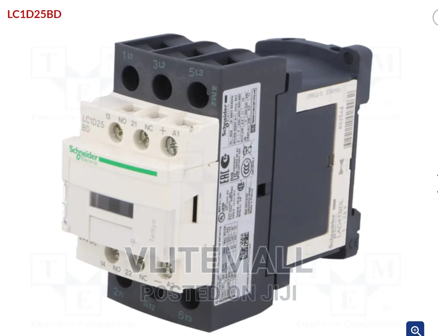 Schneider Relay LCD1D25BD Contactor
