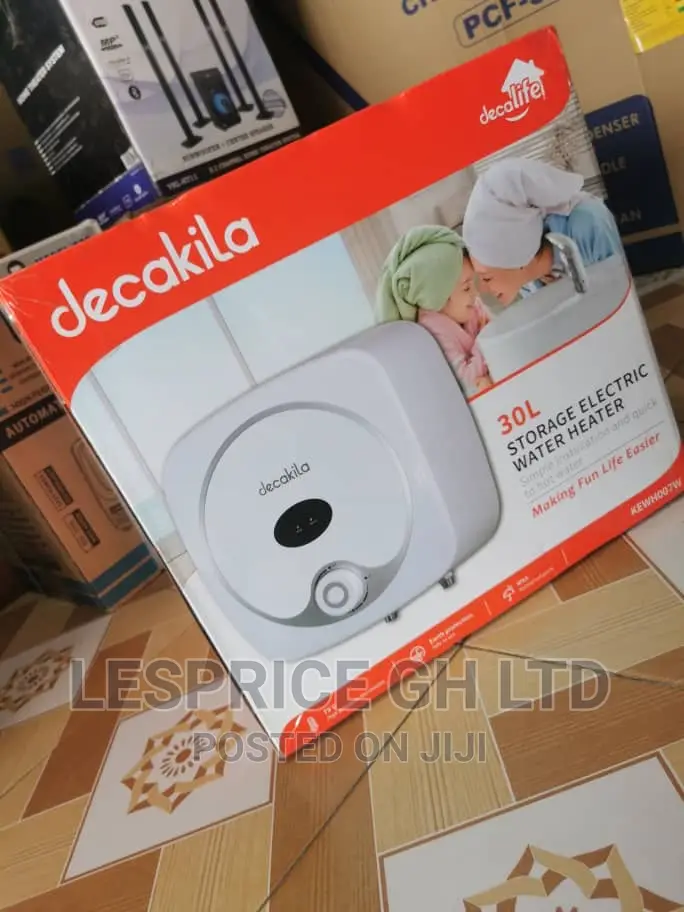 Decakila 30L Water Heater Very Luxury