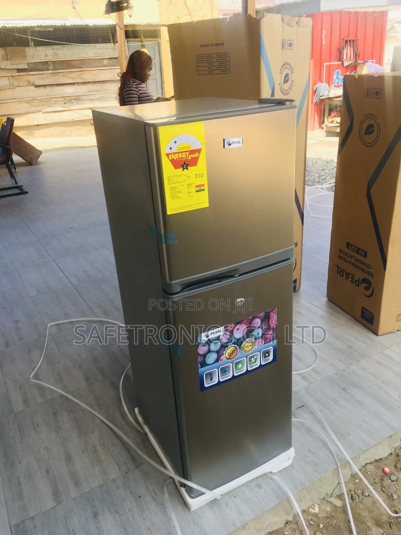 PF-20T  Lasting Topfreezer Doubledoor Pearl Fridge