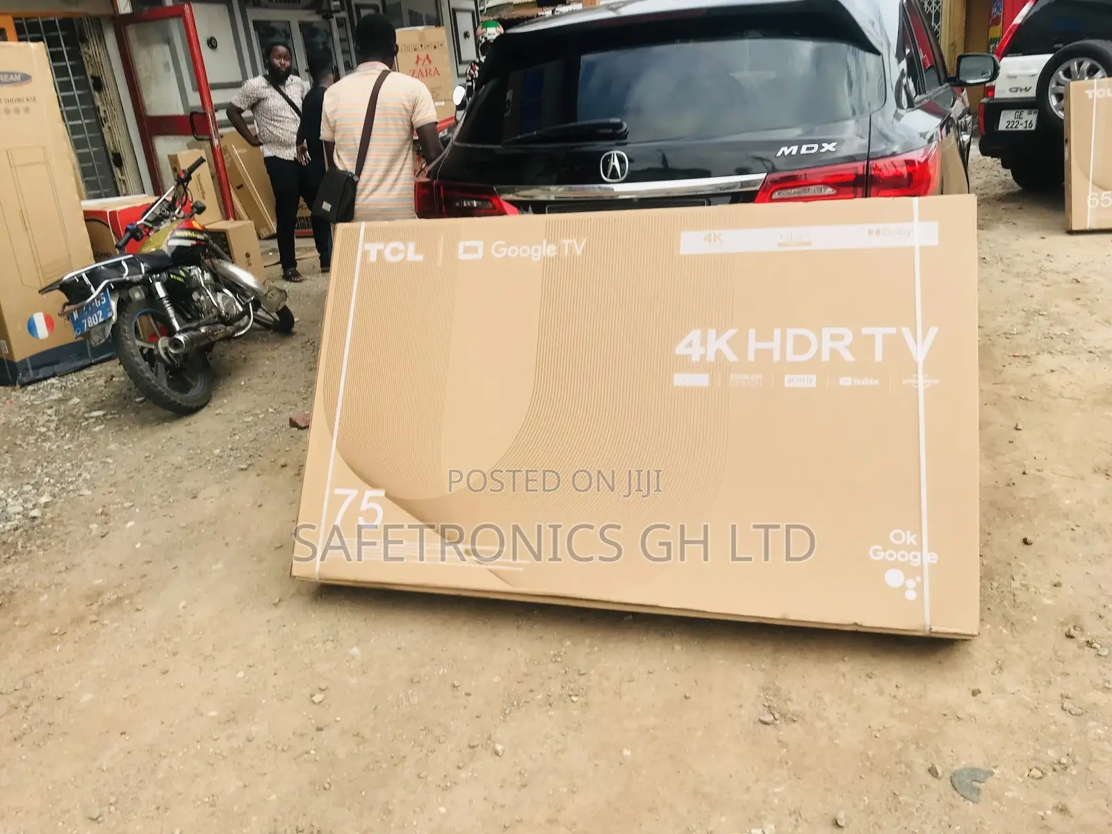 TCL P635 75 Inches Glossy Led HDR Smart Uhd Tv