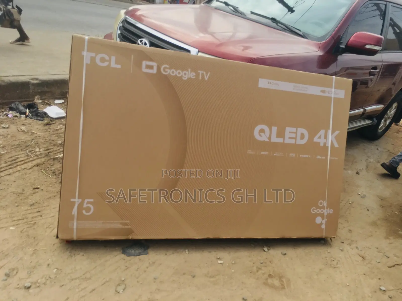 UHD Smart TCL 75 Inches Glossy C635 QLED Crystal UHD Tv
