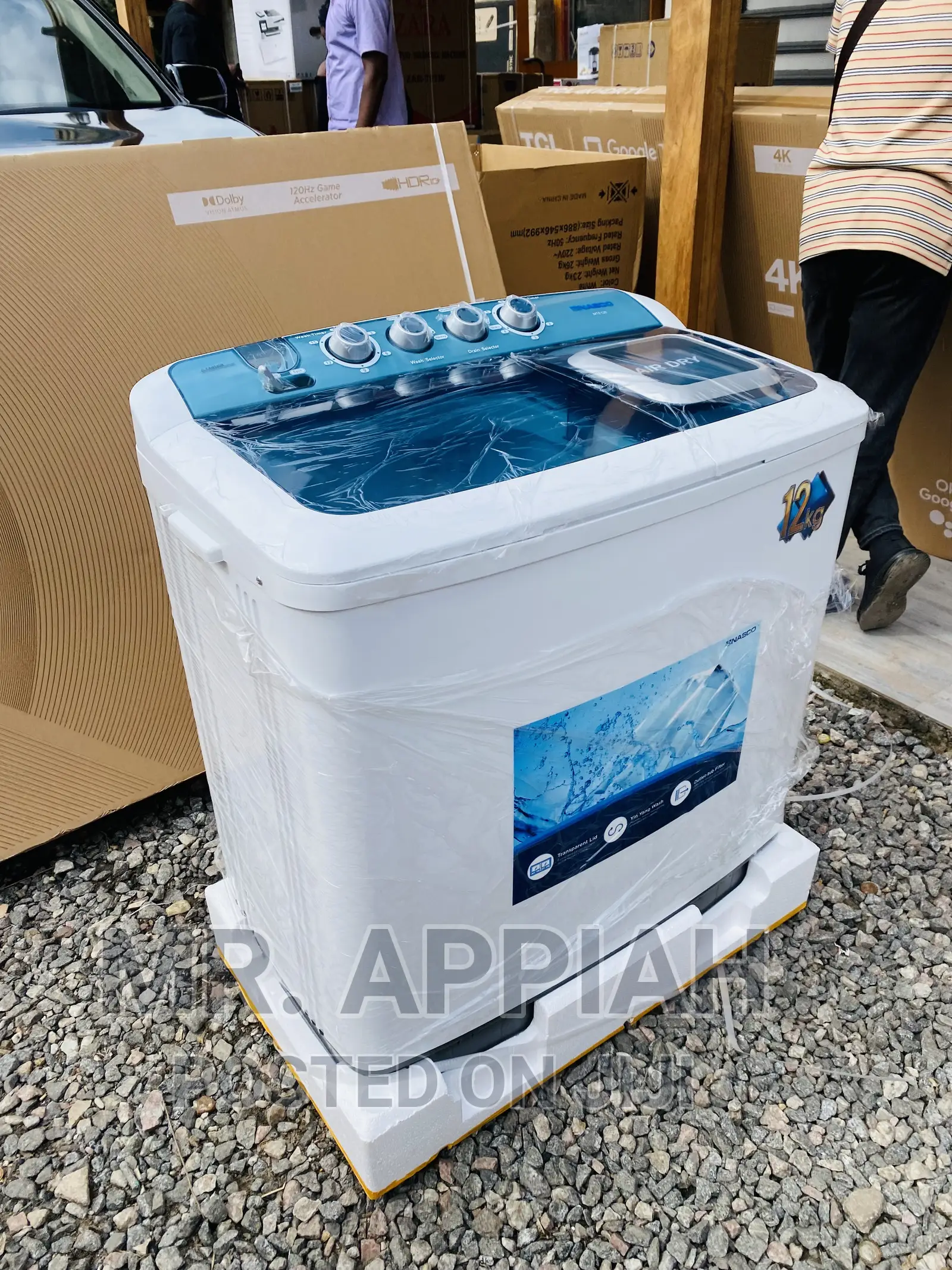 Get Great Deal for Nasco 10kg Top Load Washing Machine 