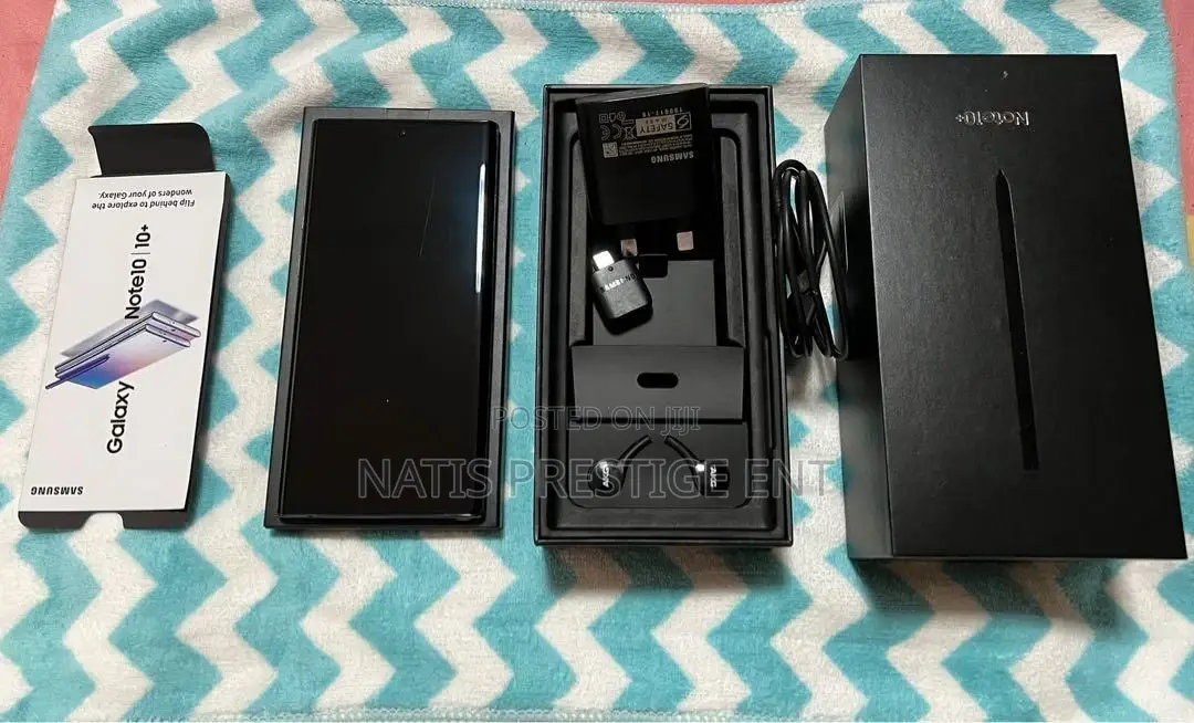New Samsung Galaxy Note 10 Plus 256 GB Black
