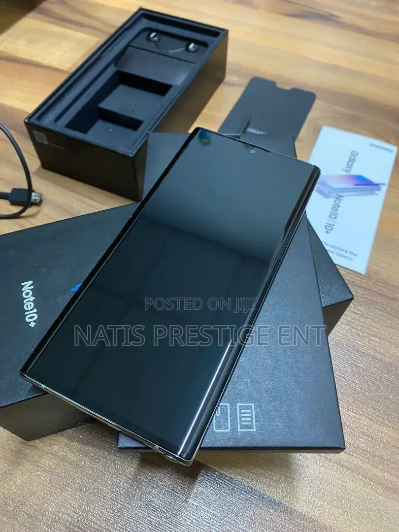 New Samsung Galaxy Note 10 Plus 5G 256 GB Black