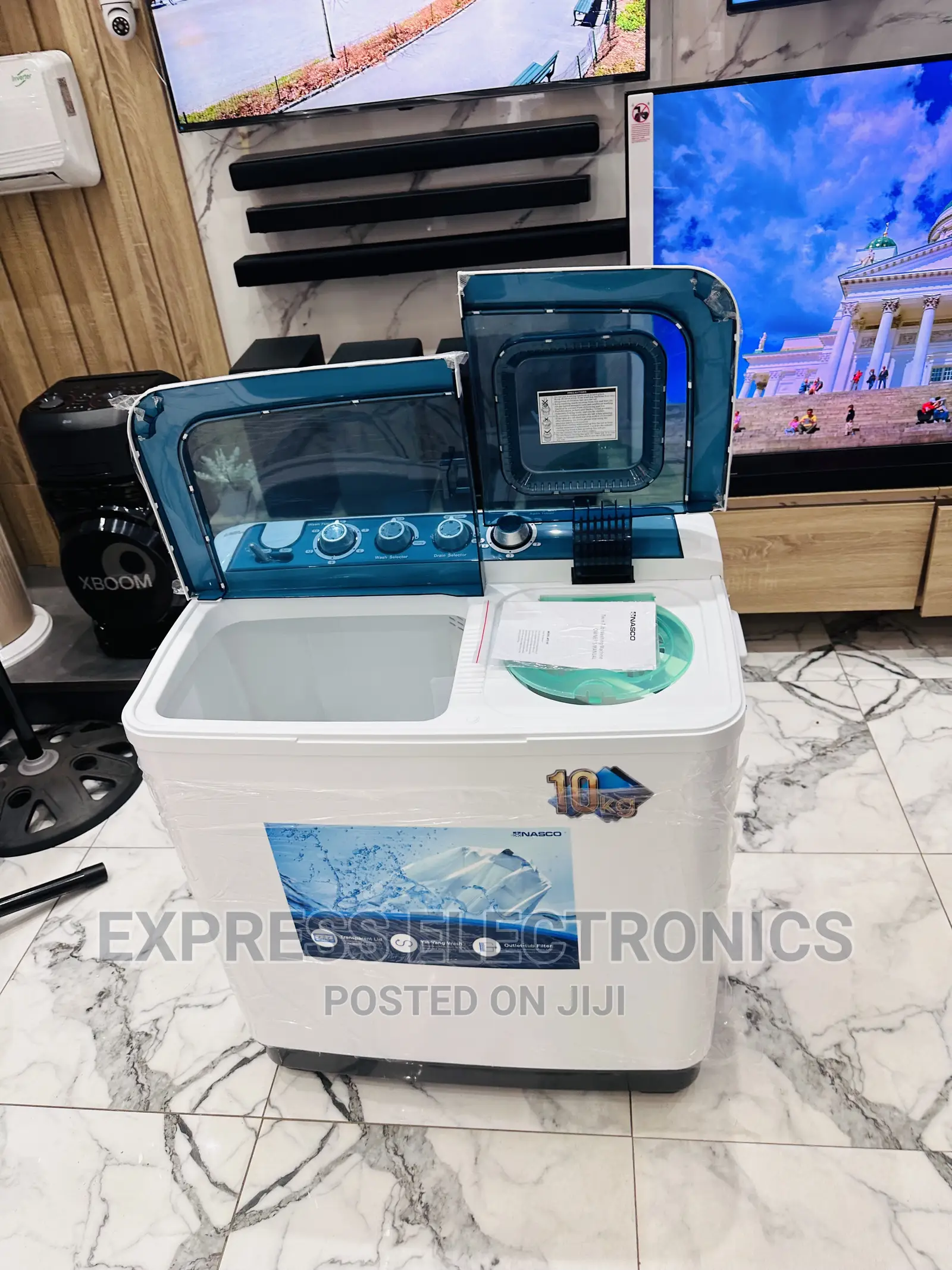 Buy for Less Nasco Washing Machine 10kg Topload