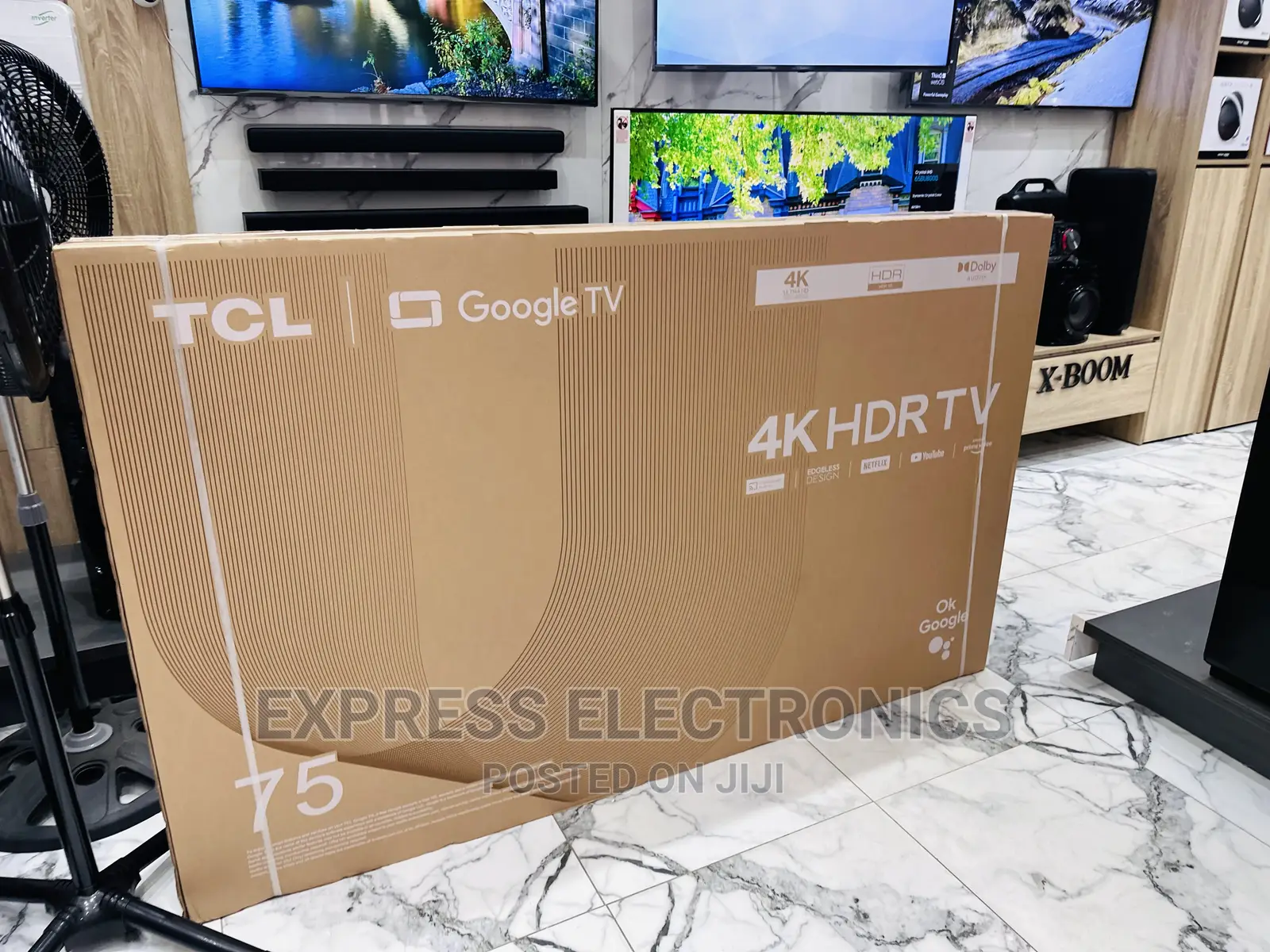 Quad Core Smart Android TCL 75”P635 Tv 