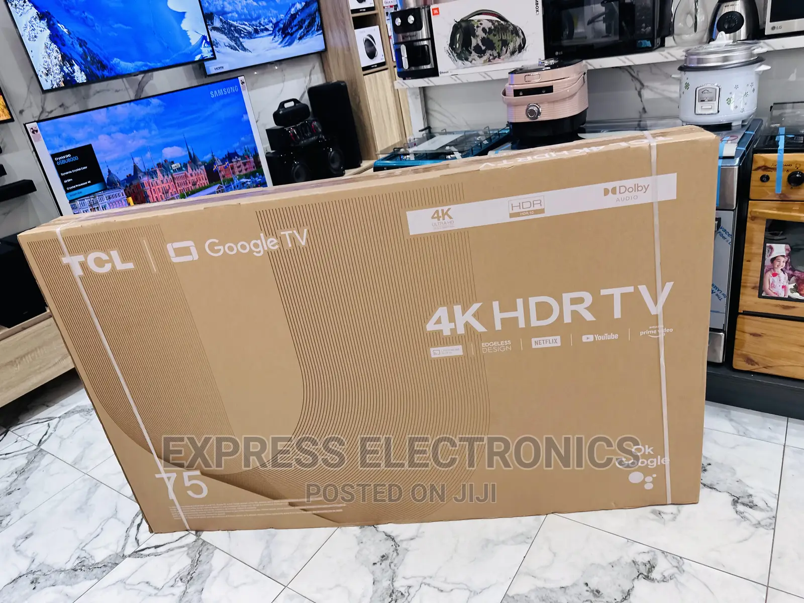 Brilliant Display UHD Smart 75”P635 Tv 