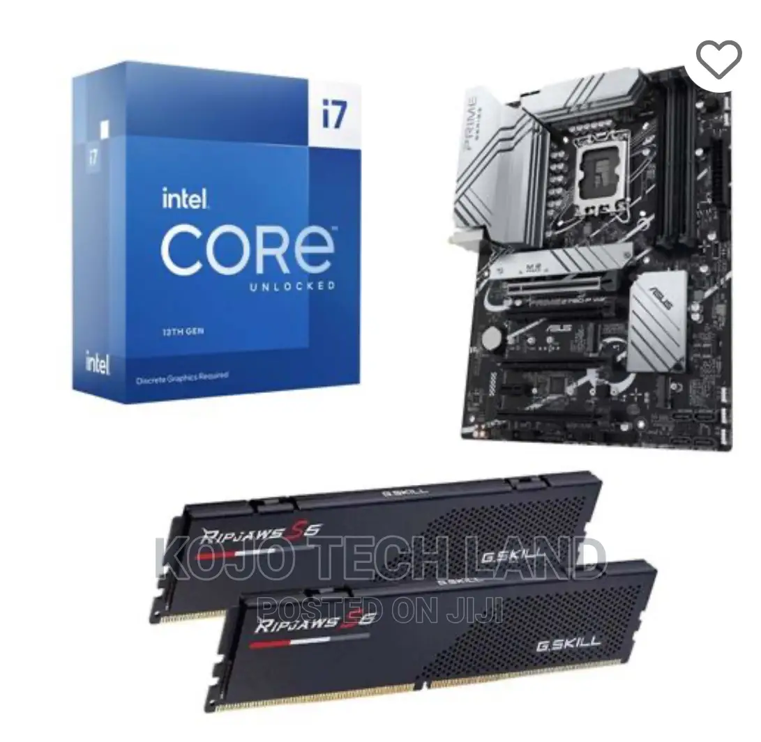 Intel Core I7-, ASUS Z790 , 32GB DDR5, Build Bundle