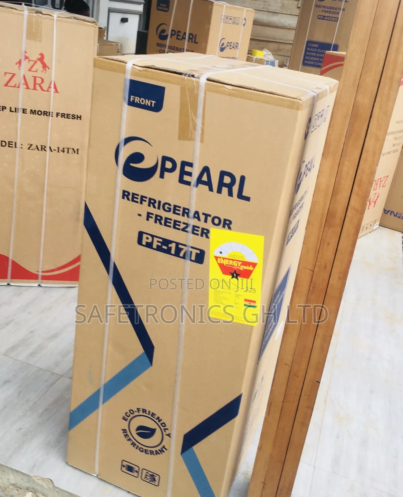 Pearl Adjustable Topfreezer Doubledoor PF-17T Fridge 