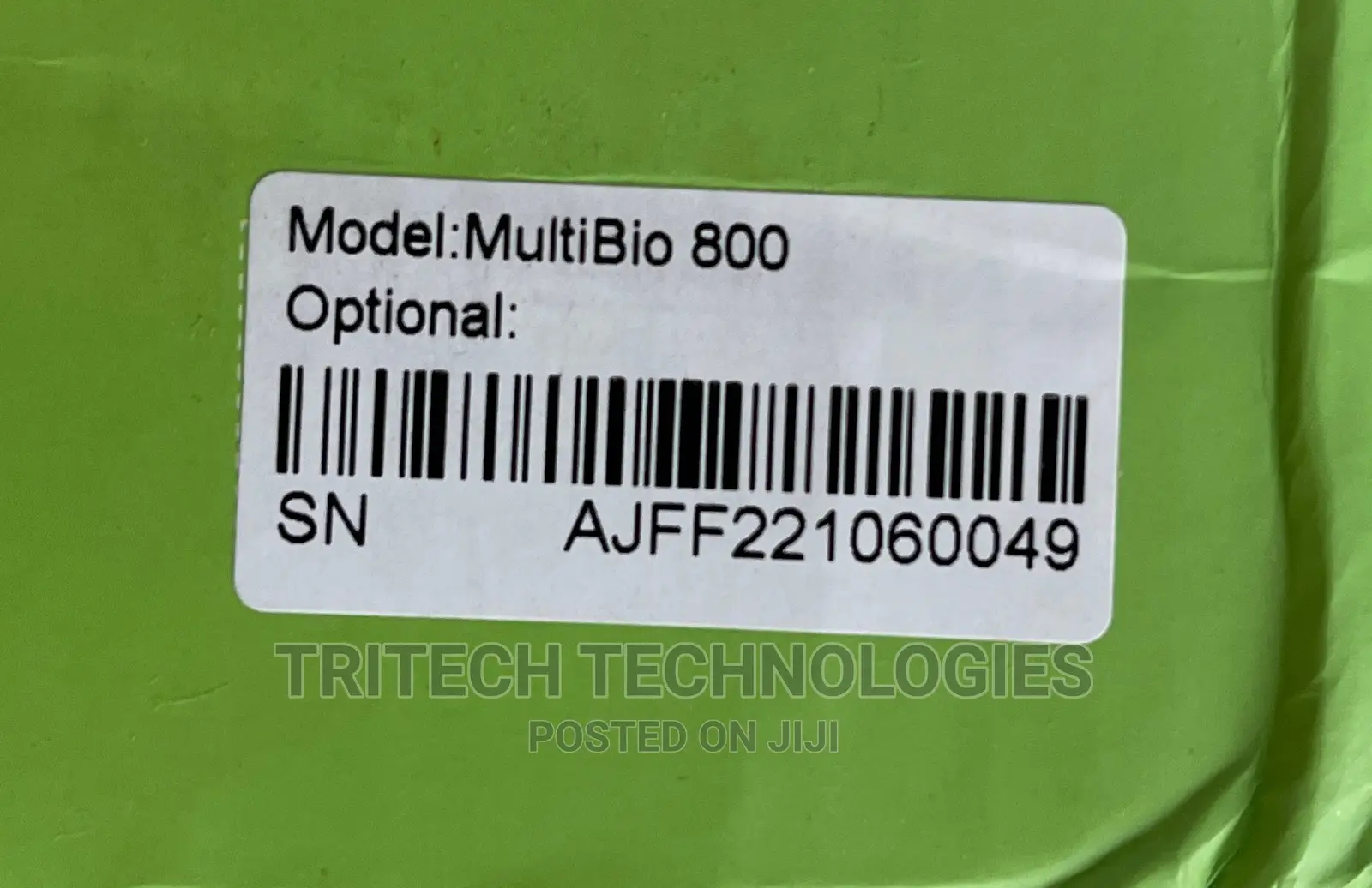 Zkteco Multibio 800 Access Control With Time Attendance