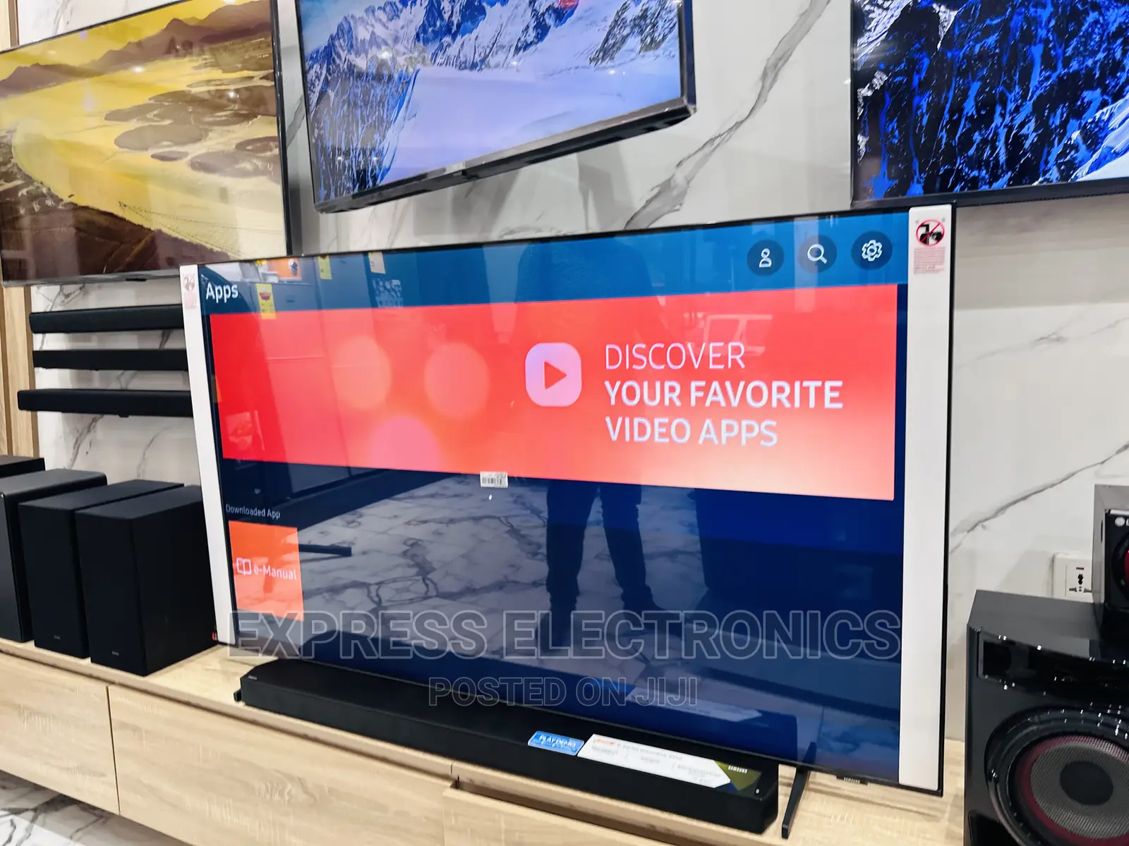 Outstanding Performance UHD Smart 75”Bu8000 Samsung