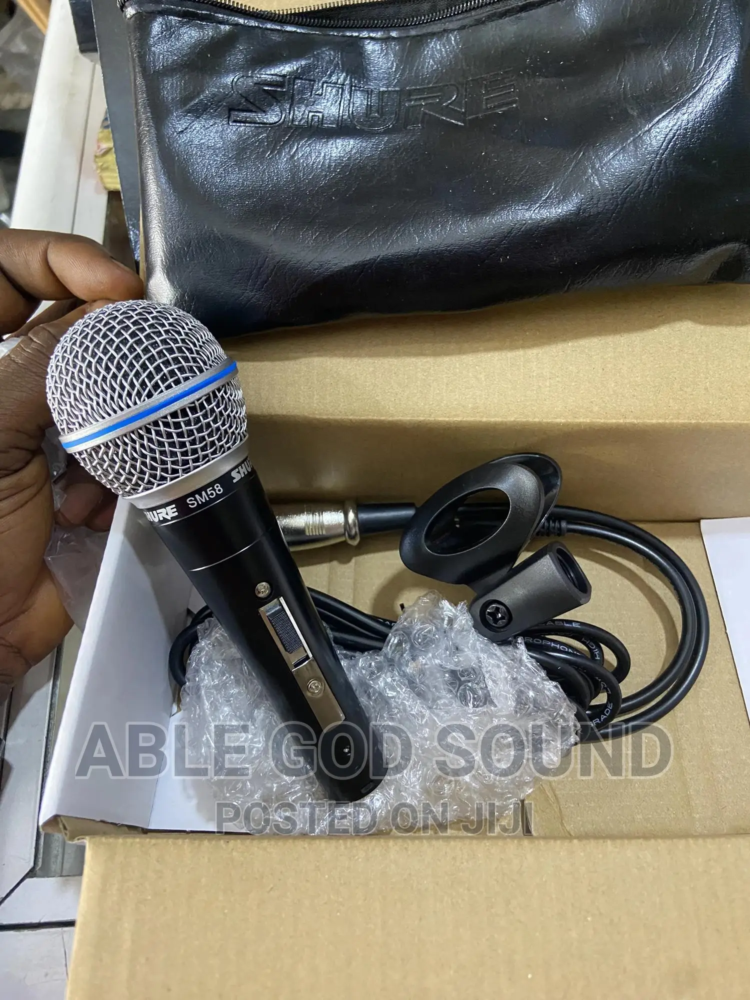 Sm 58 Shure Cord Microphone