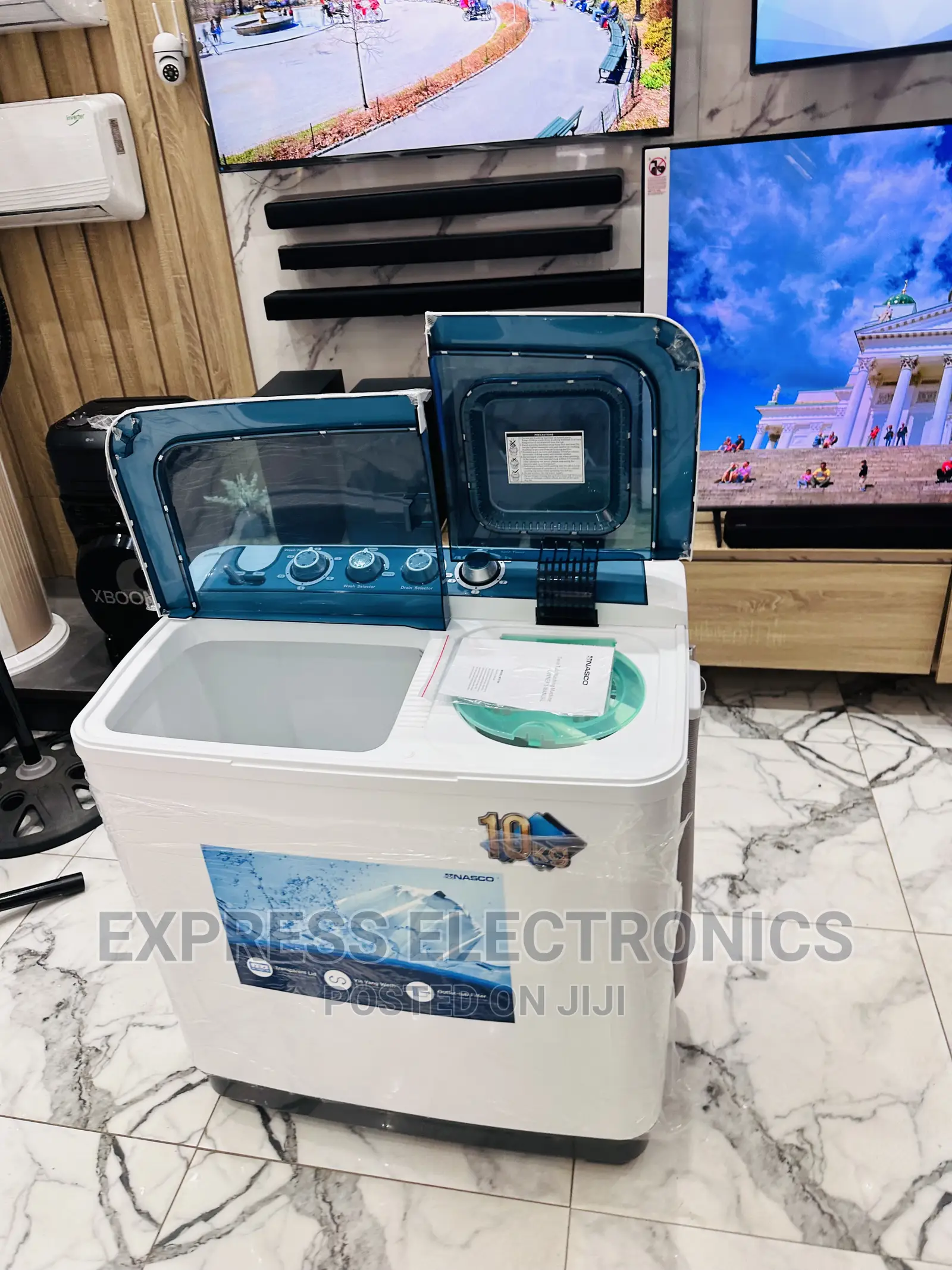 Effective Wash Nasco 10kg Topload Washing Machine