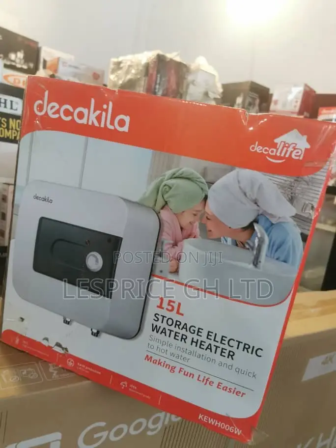 Decakila 15L Electric Water Heater >Macho