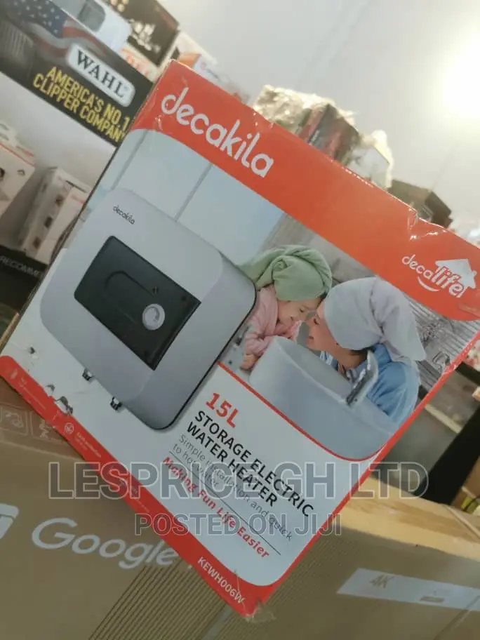 Decakila 15L Storage Water Heater!! Powered
