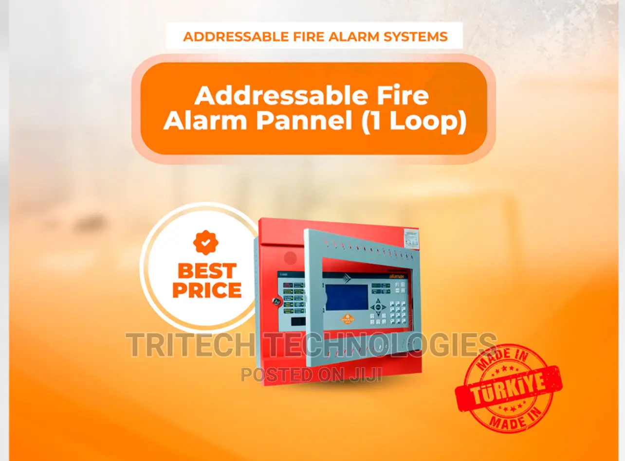 Alfamax Addressable Fire Alarm Pannel (1 Loop And 4 Loops)
