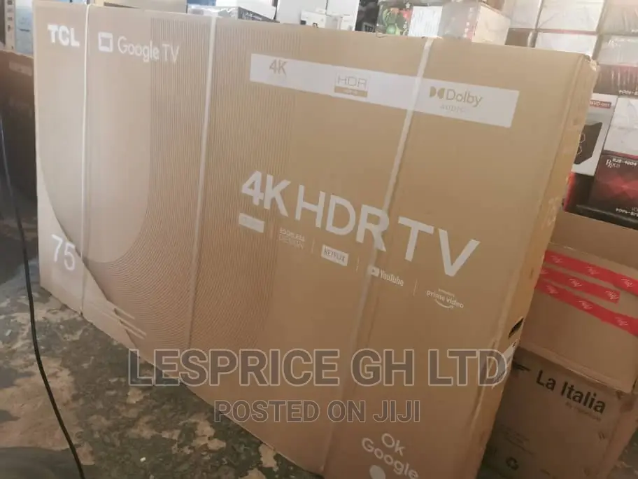 TCL 75” Ok Google Android Smart Digital TV