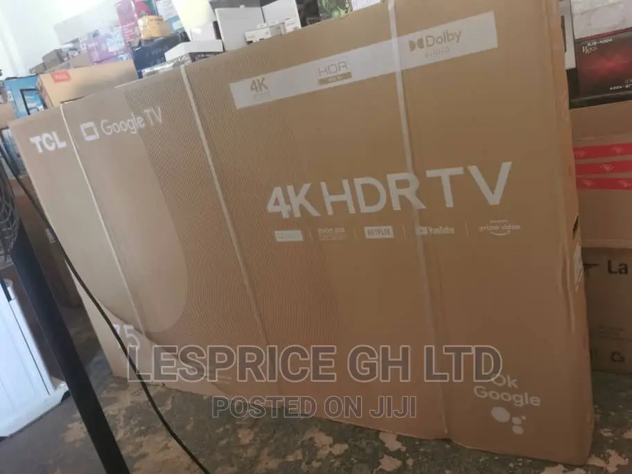 High Resolution ~TCL 75” Android HDRTV