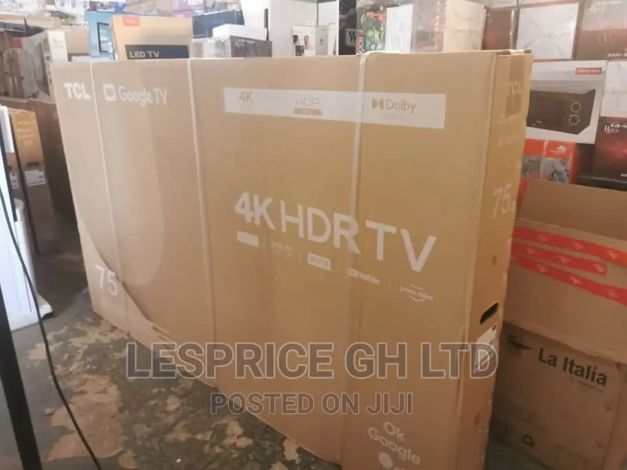 TCL 75” Android Smart Digital TV
