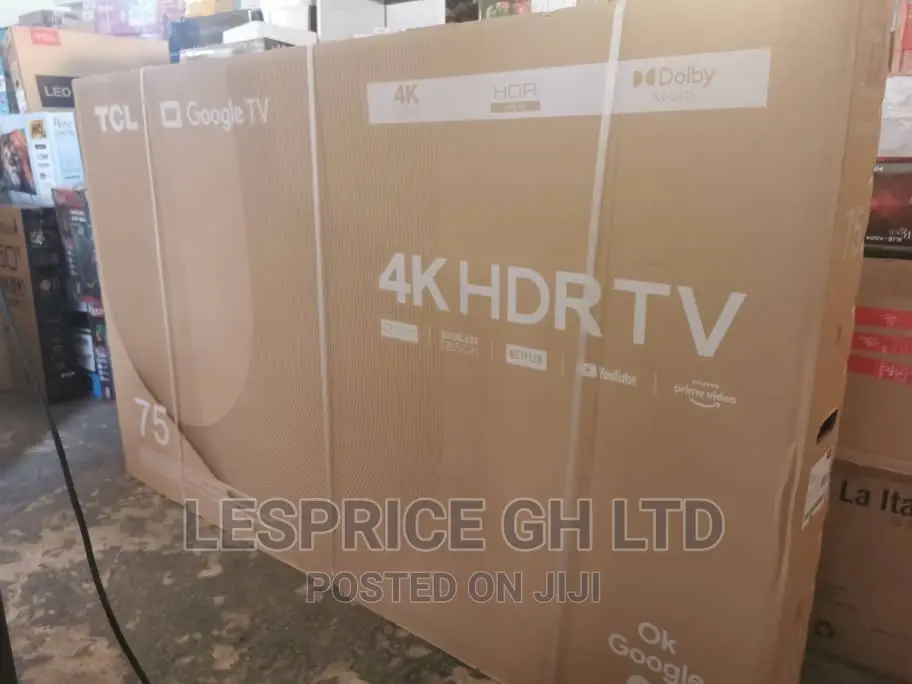Luxury TCL 75” Android HDRTV