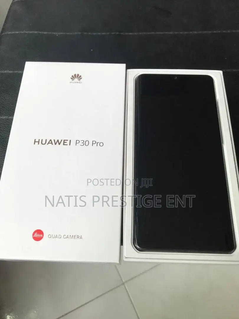 New Huawei P30 Pro HW-02L 128 GB Black