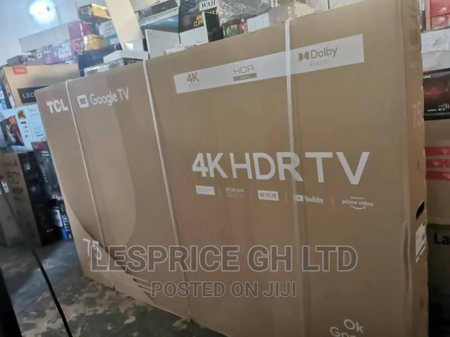 High Quality TCL 75” Android HDRTV