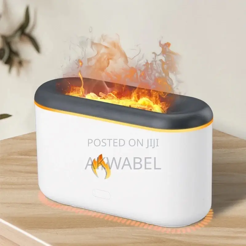 300ml Flame Aroma Humidifier + 1 FREE 10ml Essential Oil